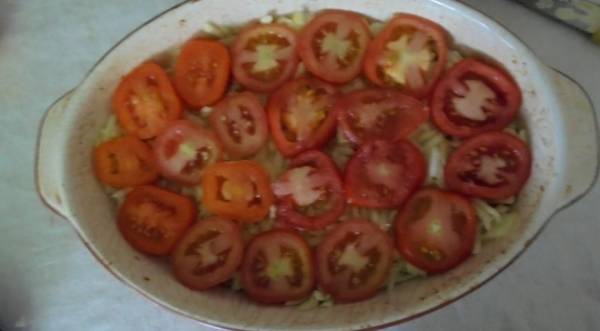 Кабачковая запеканка с моцареллой и томатным кетчупом, пошаговый рецепт с фото