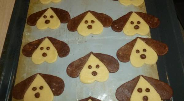 Печенье "Собачки", пошаговый рецепт с фото