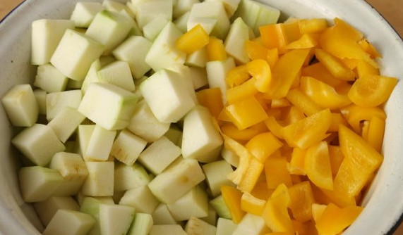 Овощная запеканка с сыром в пароварке