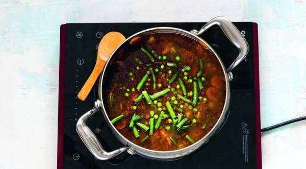 Суп с овощами, говядиной и гречкой, пошаговый рецепт с фото