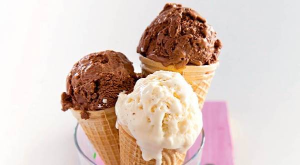 Шоколадное и ванильное сливочное мороженое, пошаговый рецепт с фото