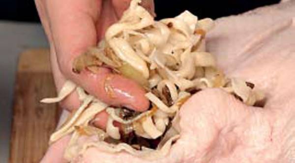 Утка c лапшой и грибами, пошаговый рецепт с фото