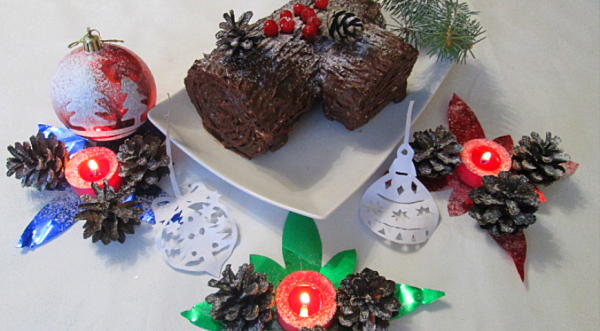 Торт — рождественское полено, пошаговый рецепт с фото