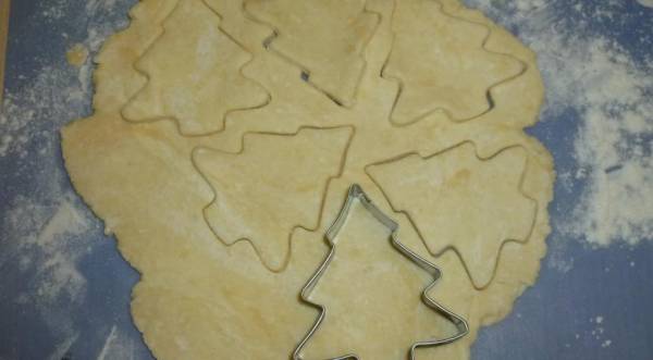 Творожное печенье «Елочки», пошаговый рецепт с фото